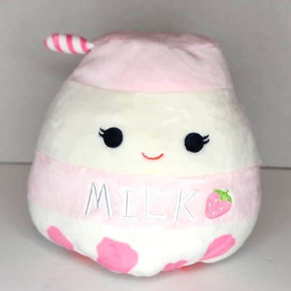 SCARLET 🔄 AMELIE 🍓Strawberry🥛Strawberry Milk FlipAMallow Squishmallow ☆》NWT《☆ - Picture 2 of 7